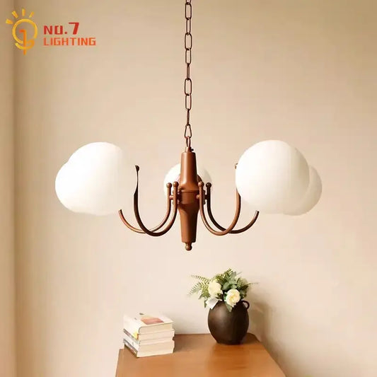 Antique bronze french vintage iron pendant light with three frosted glass globe shades for kitchen decorbites vintage decor