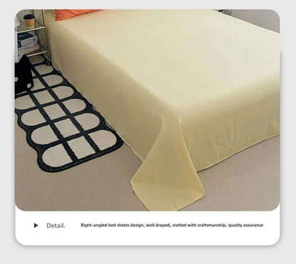 Fresh Solid Color Cotton Quilt Set - 4-Piece