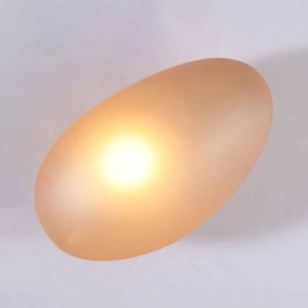 DecorBites™ DecorBites™ Frosted Glass Cobblestone Wall Sconce: Art Deco 1-Light Mount for Living Room