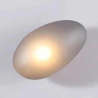 DecorBites™ DecorBites™ Frosted Glass Cobblestone Wall Sconce: Art Deco 1-Light Mount for Living Room