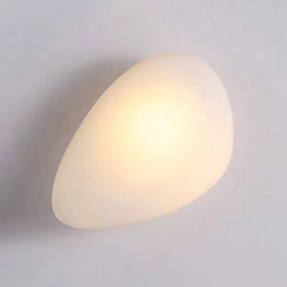 DecorBites™ DecorBites™ Frosted Glass Cobblestone Wall Sconce: Art Deco 1-Light Mount for Living Room
