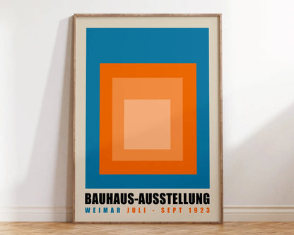 Geometric Bauhaus Canvas Poster for Home Decor - Posters