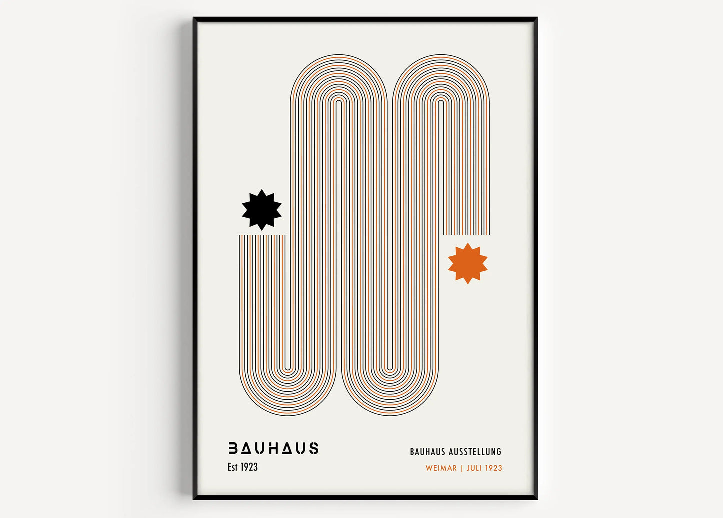 Geometric Canvas Prints - Bright Mid-Century Wall Art - Posters