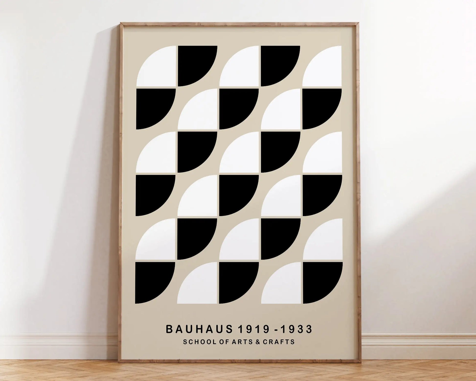 Geometric Canvas Prints - Bright Mid-Century Wall Art - Posters