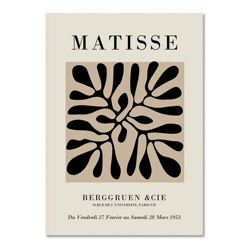 Geometric Leaf Rainbow Boho Canvas Wall Art - 13 / 40x60cm No Framed