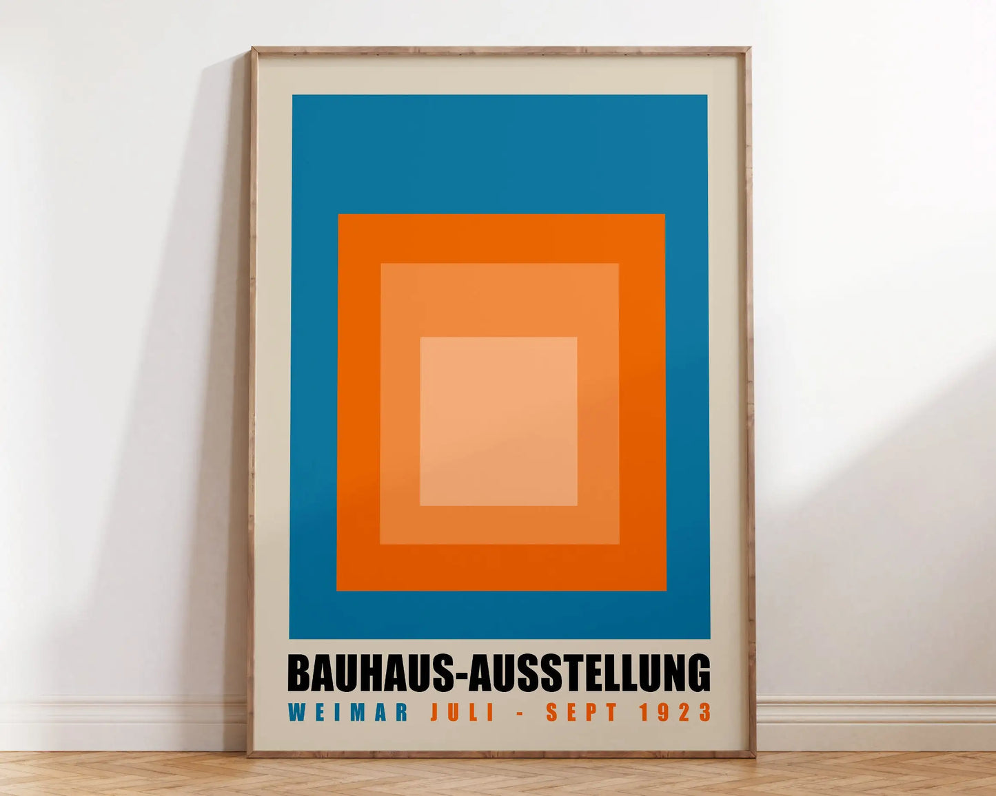 Geometric Mid-Century Canvas Wall Art Print - Posters