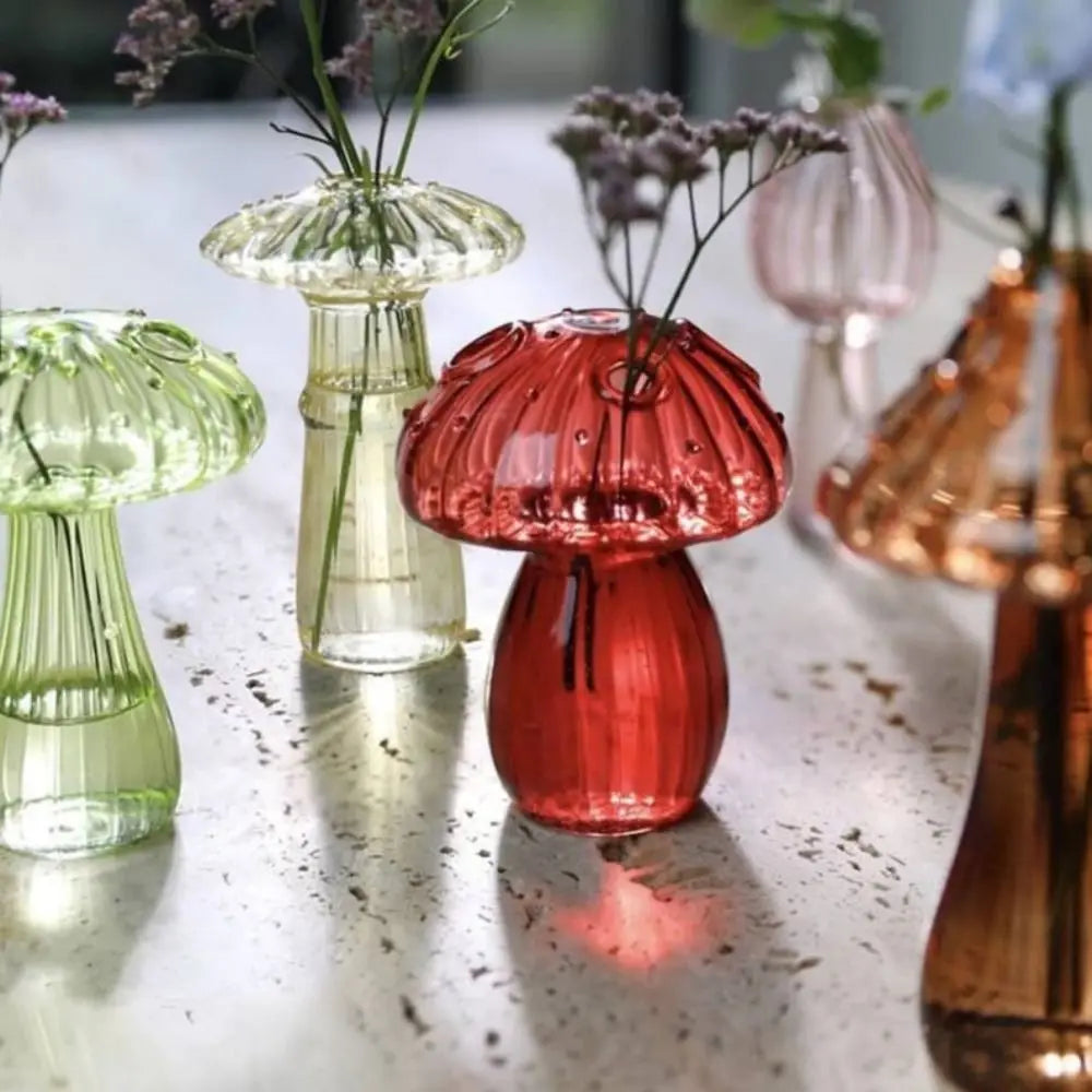 Glass Aromatherapy Vase for Home Decor - Vase