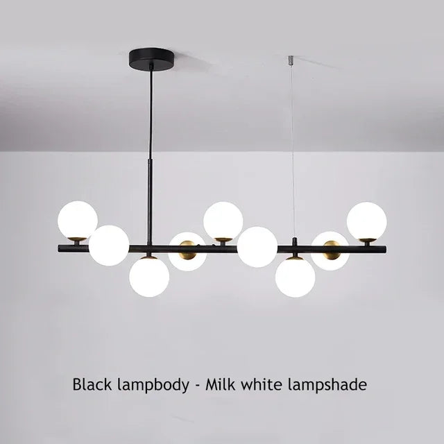 Glass Ball Ceiling Chandelier for Home Lighting - Chandelier
