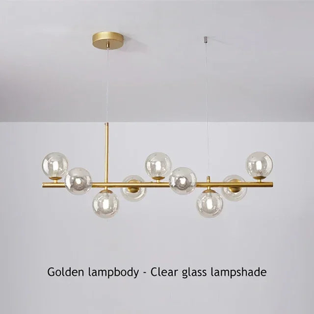Glass Ball Chandelier for Home Lighting - Chandelier