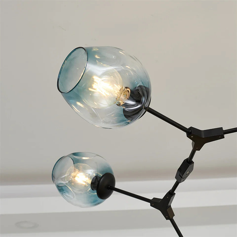 Glass Ball LED Chandelier - Nordic Style - Chandelier