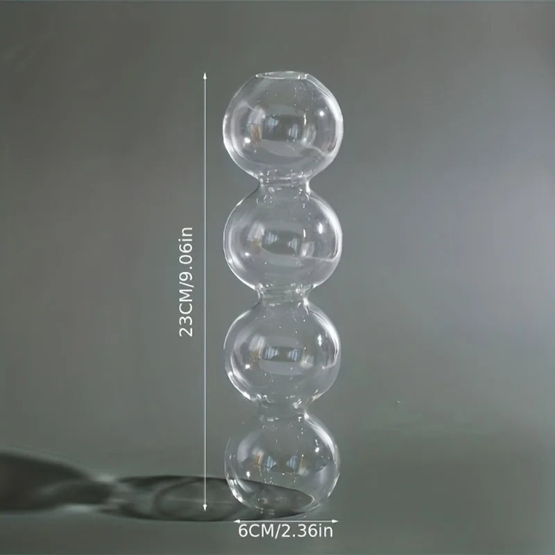 Glass Bubble Hydroponic Vase for Wedding and Home - M size 1pc - Vase