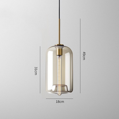 Glass Pendant Lights - Rhombus