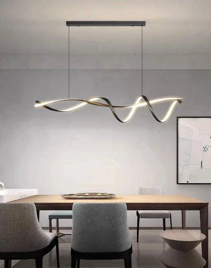 Glass Pendant Lights with LED for Modern Home Decor - Chandelier