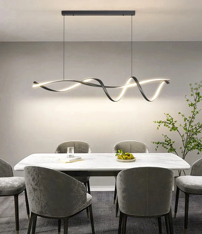 Glass Pendant Lights with LED for Modern Home Decor - Chandelier
