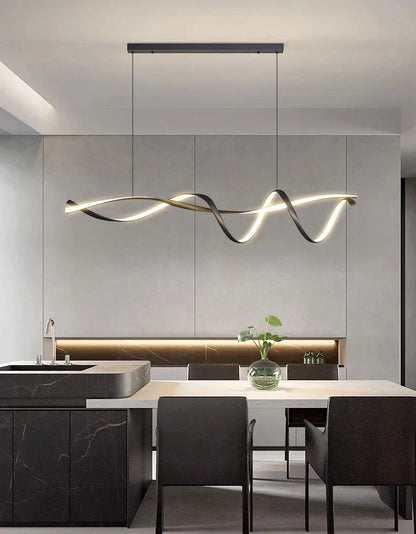 Glass Pendant Lights with LED for Modern Home Decor - Chandelier