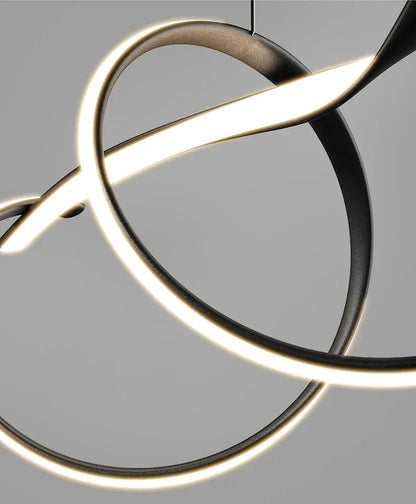 Glass Pendant Lights with LED for Modern Home Decor - Chandelier