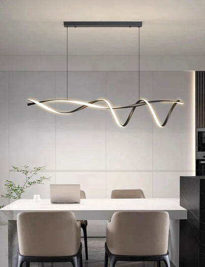 Glass Pendant Lights with LED for Modern Home Decor - Chandelier