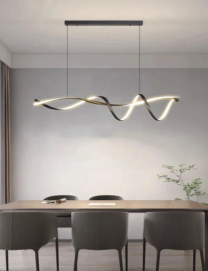 Glass Pendant Lights with LED for Modern Home Decor - Chandelier