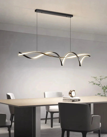 Glass Pendant Lights with LED for Modern Home Decor - Chandelier
