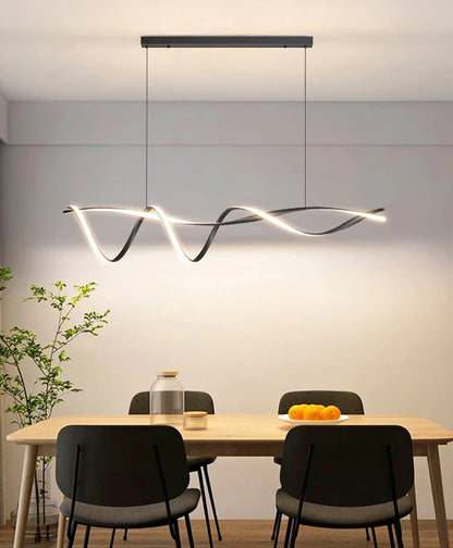 Glass Pendant Lights with LED for Modern Home Decor - Chandelier