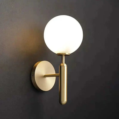 DecorBites™ DecorBites™ Glass Single-Bulb Stairway Wall Sconce with Simple Style Lighting