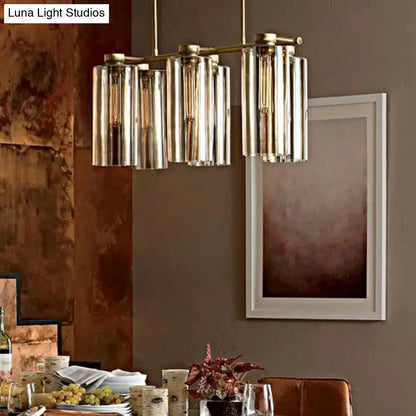 مصباح معلق زجاجي من DecorBites™ لسقف الجزيرة الحديث وغرفة الطعام