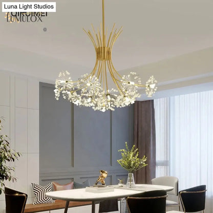 DecorBites™ Glory - LED Flowers Chandeliers