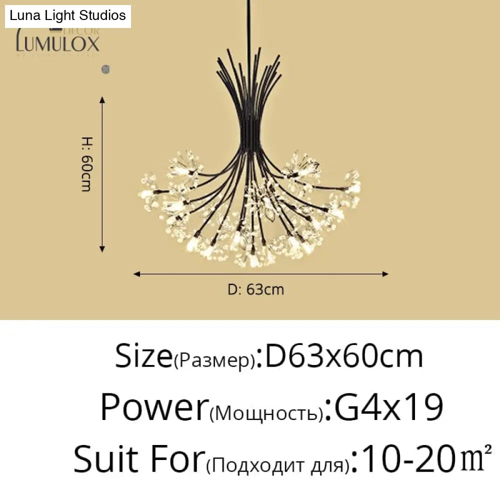 DecorBites™ Glory - LED Flowers Chandeliers