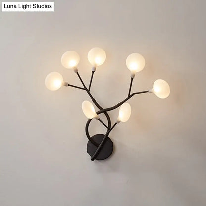 DecorBites™ Glowing Acrylic LED Wall Light for Modern Bedside Lighting