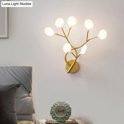 DecorBites™ Glowing Acrylic LED Wall Light for Modern Bedside Lighting