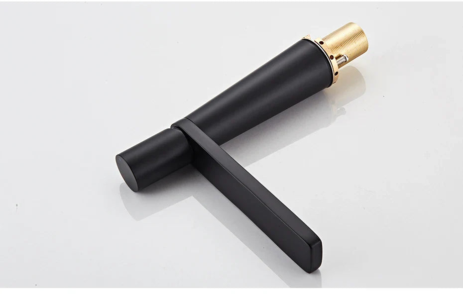 Gold Brass Basin Faucet for Bathroom Sink