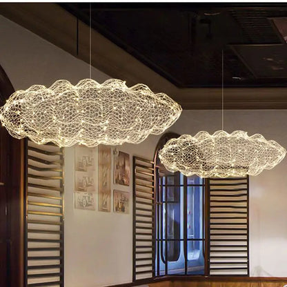 Gold Cloud Pendant Lights for Home and Restaurant - Chandelier