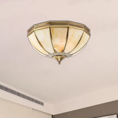 DecorBites™ DecorBites™ Gold Flushmount Light with 4 Lights and Frosted Glass for Bedroom Ceiling - Traditional Design"
(Note: This revised title maintains the important keywords while also being concise for SEO purposes)