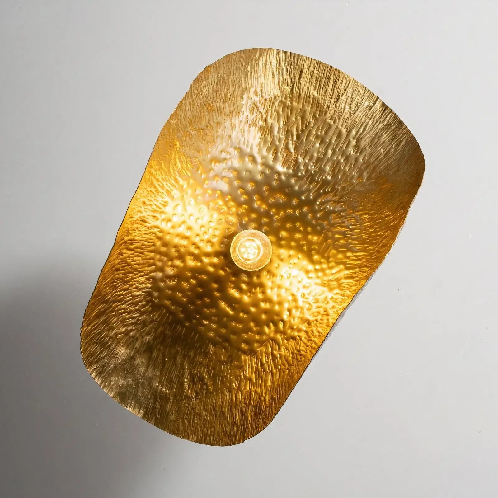 Gold Lotus Leaf Pendant Light - Modern LED Chandelier