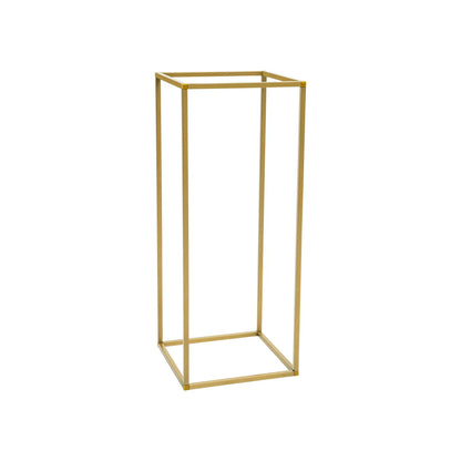 Gold Metal Wedding Flower Stand Set