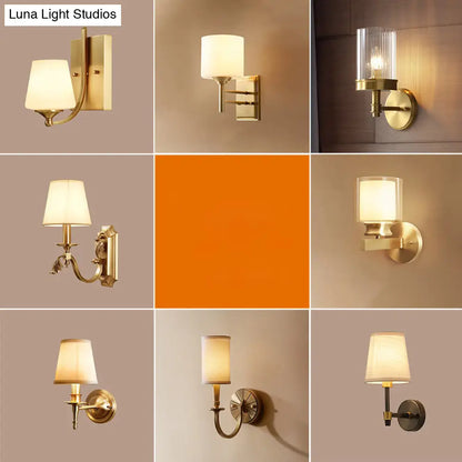 DecorBites™ DecorBites™ Gold Minimalist Candlestick Wall Sconce for Entryway