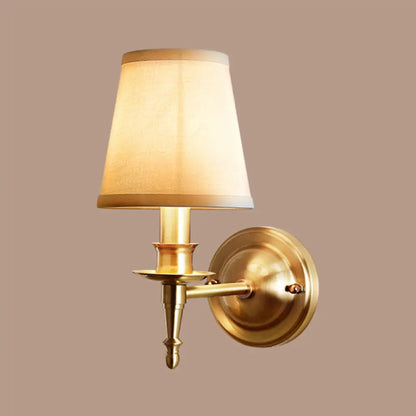 DecorBites™ DecorBites™ Gold Minimalist Candlestick Wall Sconce for Entryway