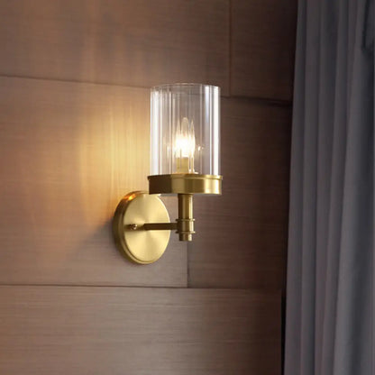 DecorBites™ DecorBites™ Gold Minimalist Candlestick Wall Sconce for Entryway
