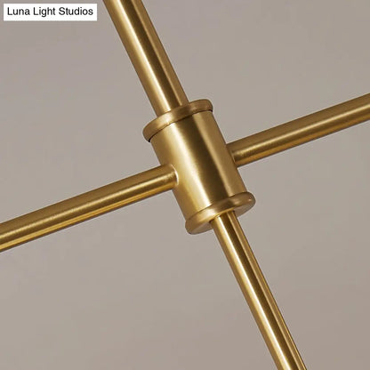 DecorBites™ Gold Opaline Glass Pendant Light for Dining Room | Simplicity Ball Island Fixture