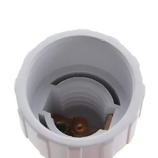 Gray plastic gu10 to e14 adapter splitter with copper contacts decorbites e14 adapter splitter for kitchen lighting