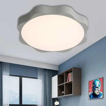 DecorBites™ DecorBites™ Gray Nordic Style Acrylic Ceiling Mount Light for Child Bedroom