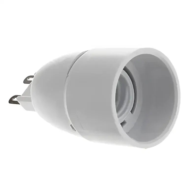 White plastic gu10 lamp holder adapter converter led bulb holder for efficient lighting solutions