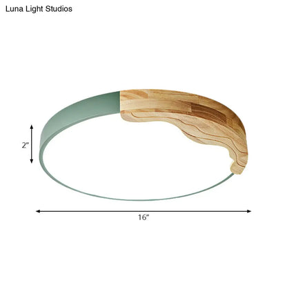 DecorBites™ DecorBites™ Green Nordic LED Ceiling Light for Cozy Adult Bedrooms - Warm/White Light