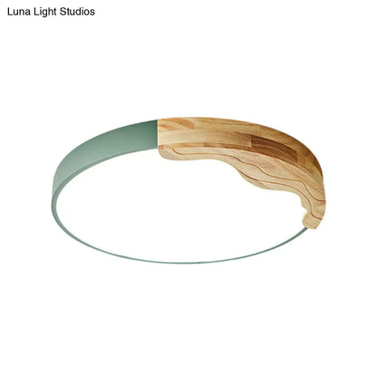 DecorBites™ DecorBites™ Green Nordic LED Ceiling Light for Cozy Adult Bedrooms - Warm/White Light