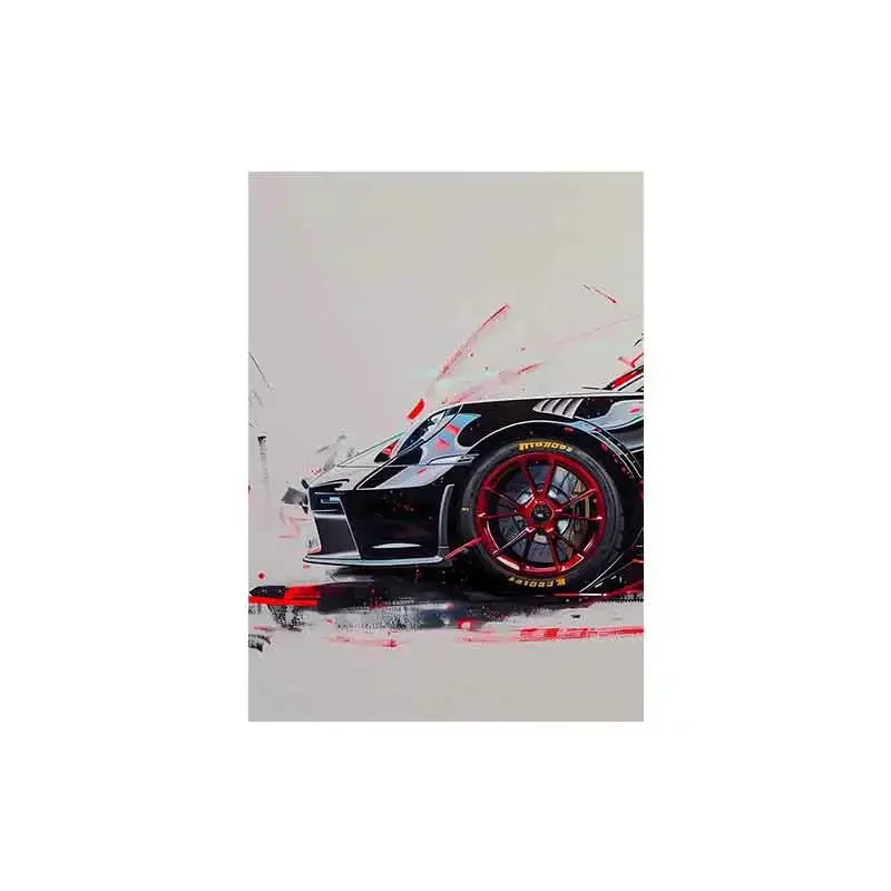 GT3 RS Sports Car Canvas Wall Art - Z1997 / 30x40cm No Frame / CHINA