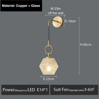 DecorBites™ Haleh - Nordic Postmodern Luxury LED Wall Lamp