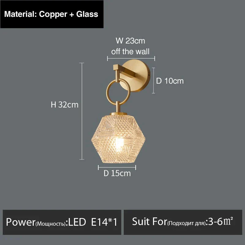 DecorBites™ Haleh - Nordic Postmodern Luxury LED Wall Lamp