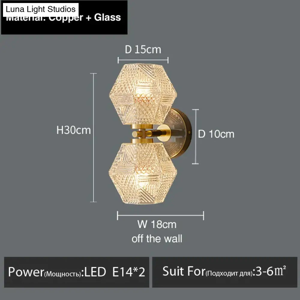 DecorBites™ Haleh - Nordic Postmodern Luxury LED Wall Lamp