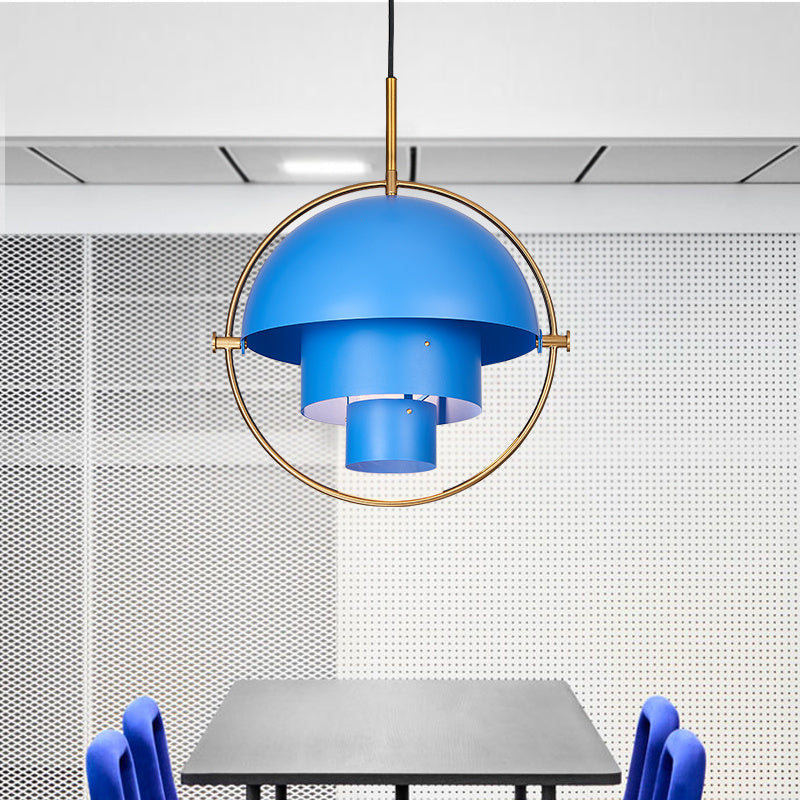 Gold Half Circle Chandelier