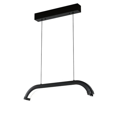 Half Moon Dimmable LED Pendant Light for Beauty Studio - Decorbites